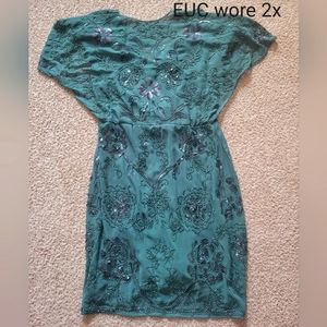 Molly Bracken beaded dress